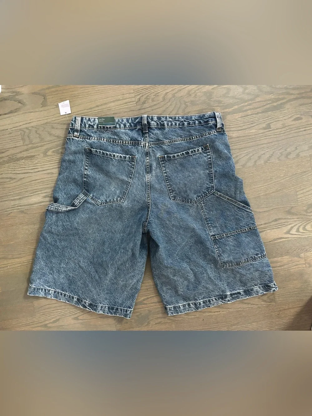 Target wild fabel women’s low rise baggy jean shorts jorts size 17 nwt
